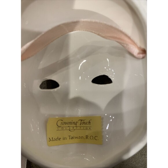 Vintage Crowning Touch Collection Ceramic Japanese Theatre Mask 3.5” - Picture 6 of 7
